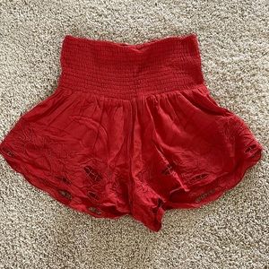 Dainty Hooligan Smocked Top Shorts